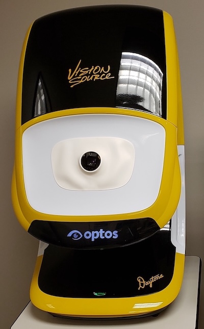 Photo of an Optos machine